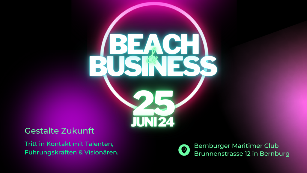 Beach & Business 2024: Das Networking – Event an der Saale
