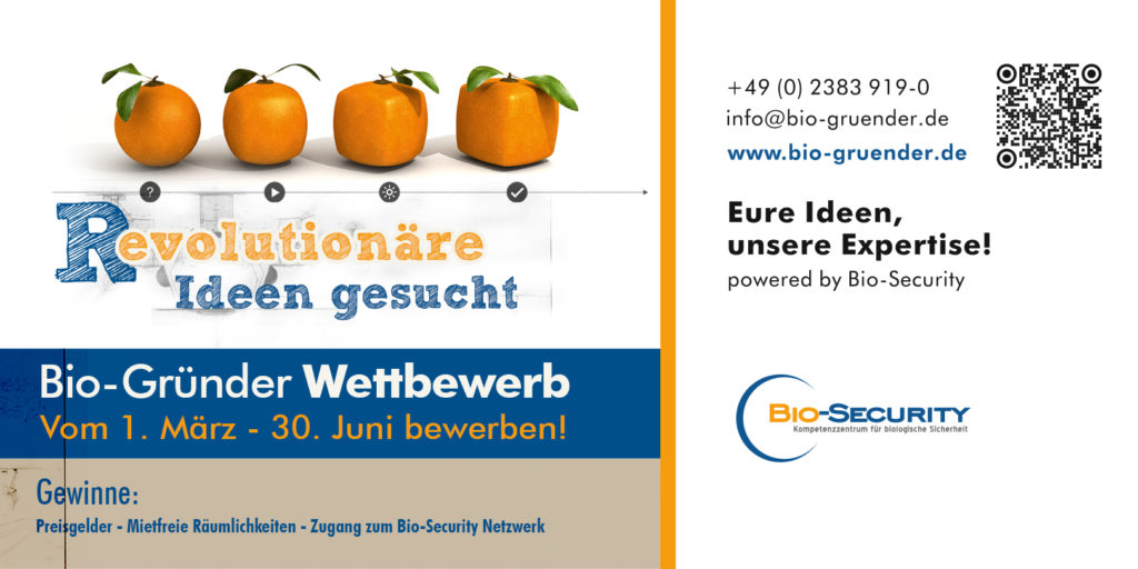 Bio-Gründer-Wettbewerb 2025